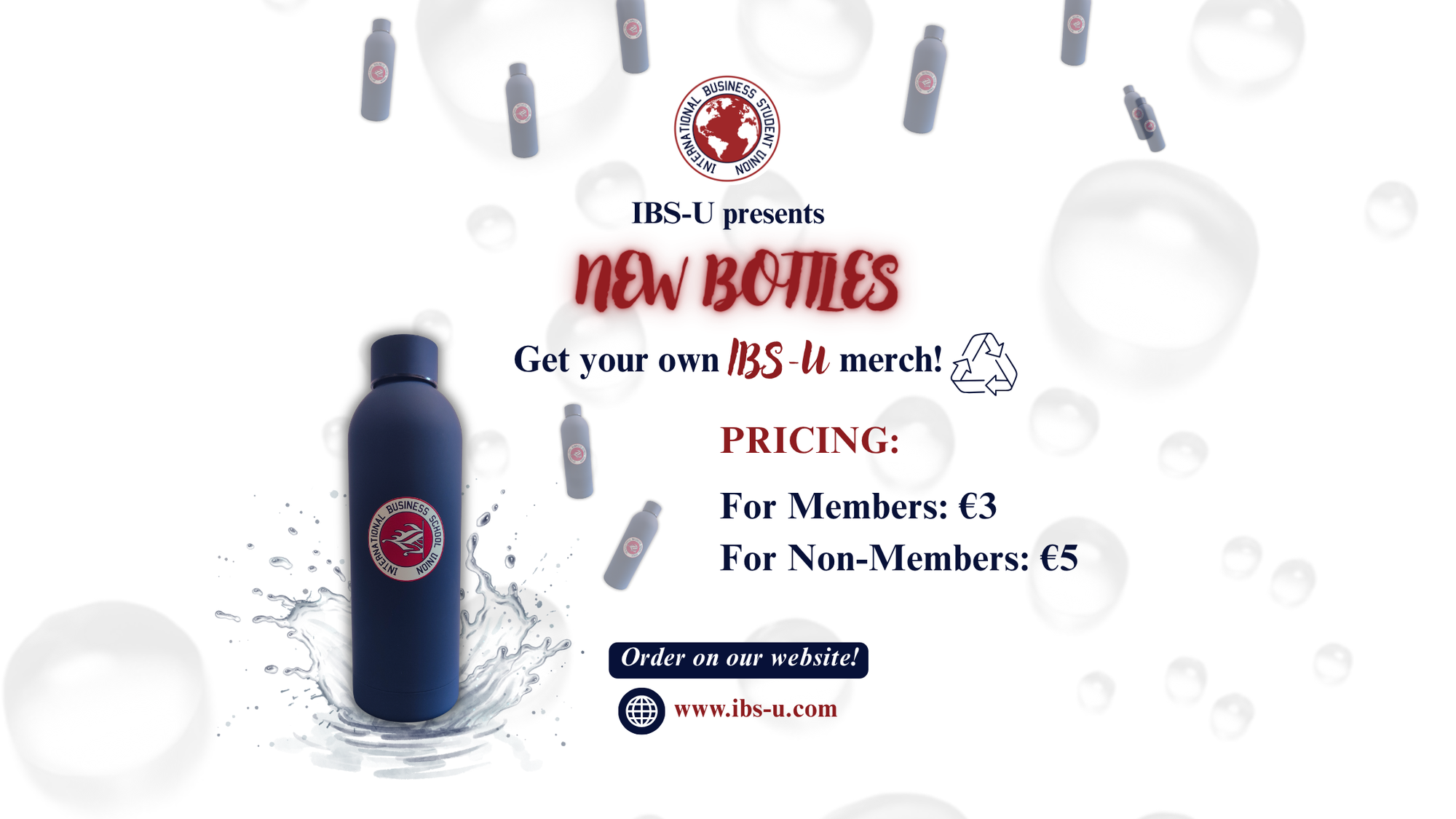 IBS-U Merchandise - Bottles 